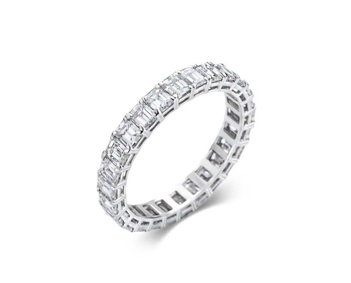 Emerald Eternity Band