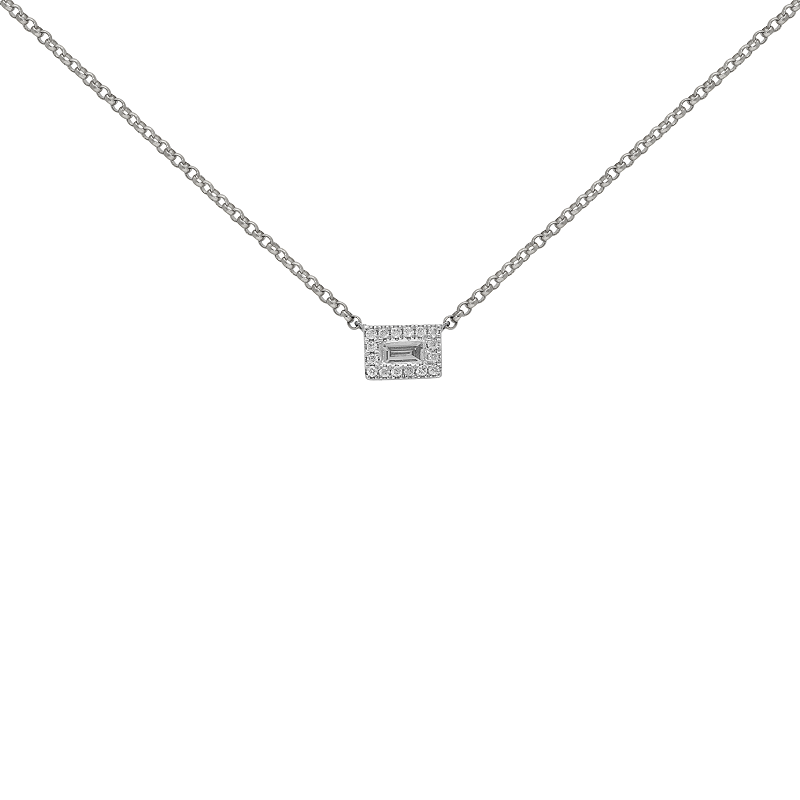 Classic Baguette Necklace