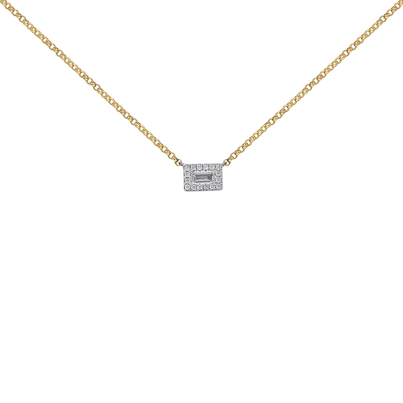 Classic Baguette Necklace
