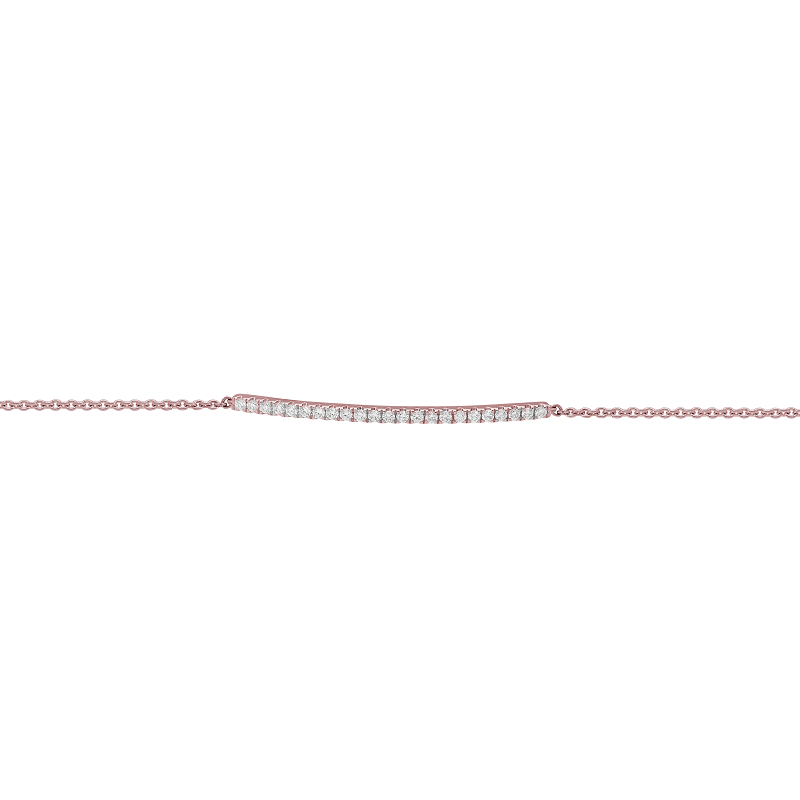 Sleek Diamond Bracelet