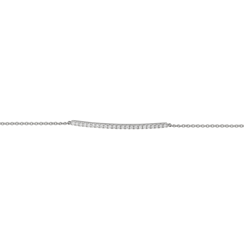 Sleek Diamond Bracelet