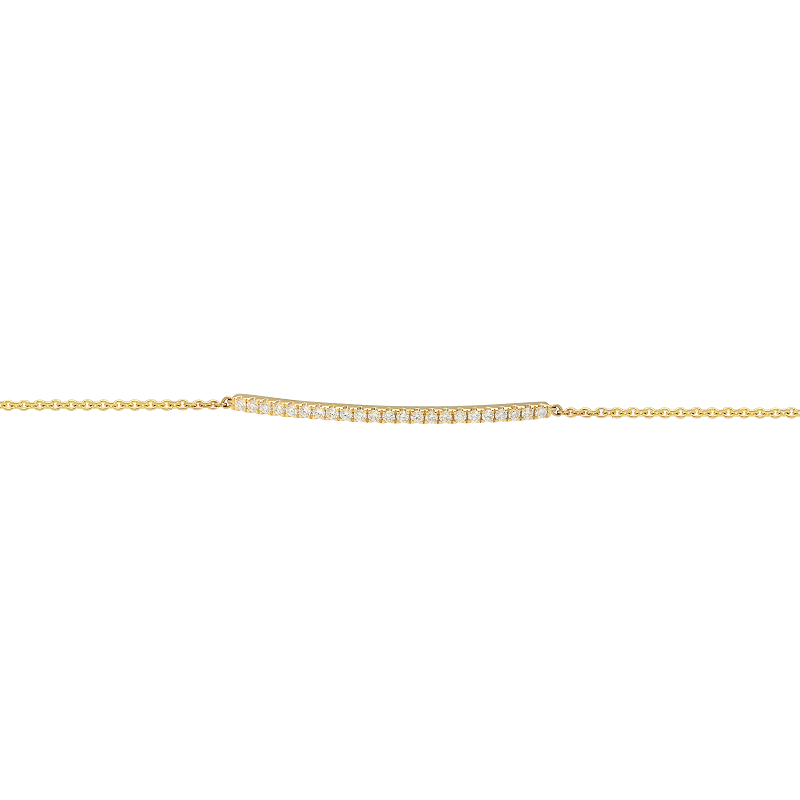 Sleek Diamond Bracelet