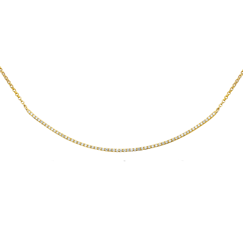 Elegant Diamond Necklace