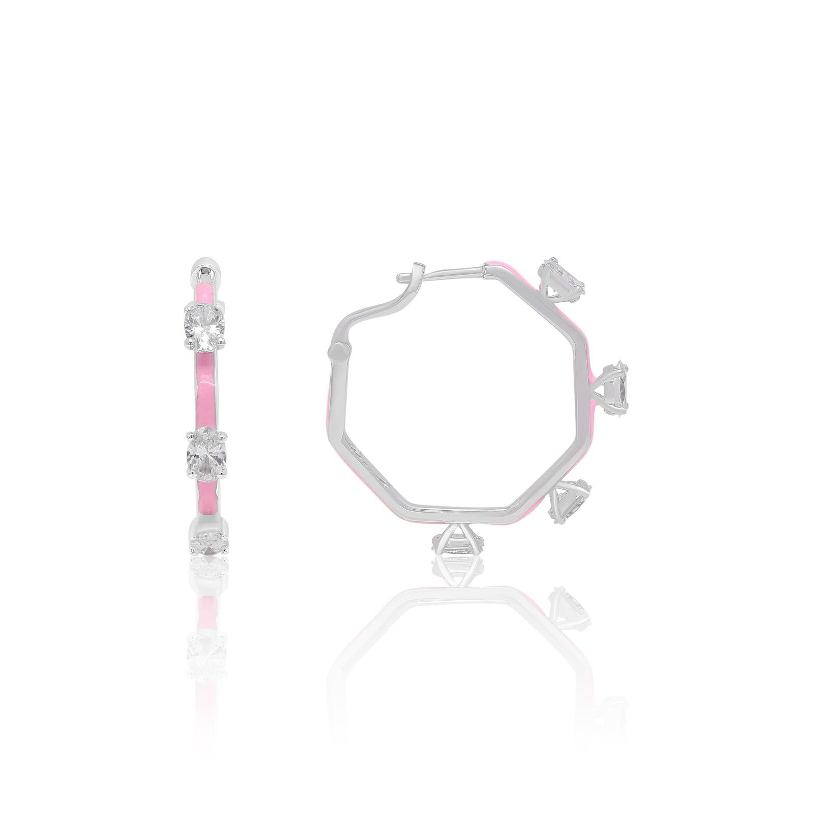 Oval Hoop Earrings