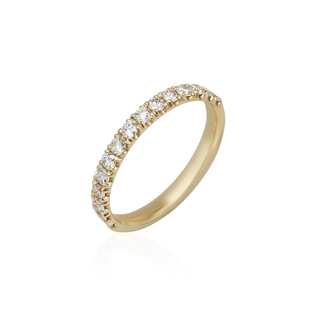 Round Pave Eternity band