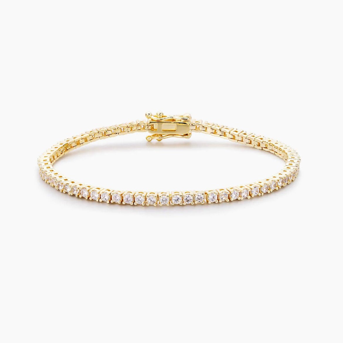Tennis Bracelet Yellow Gold